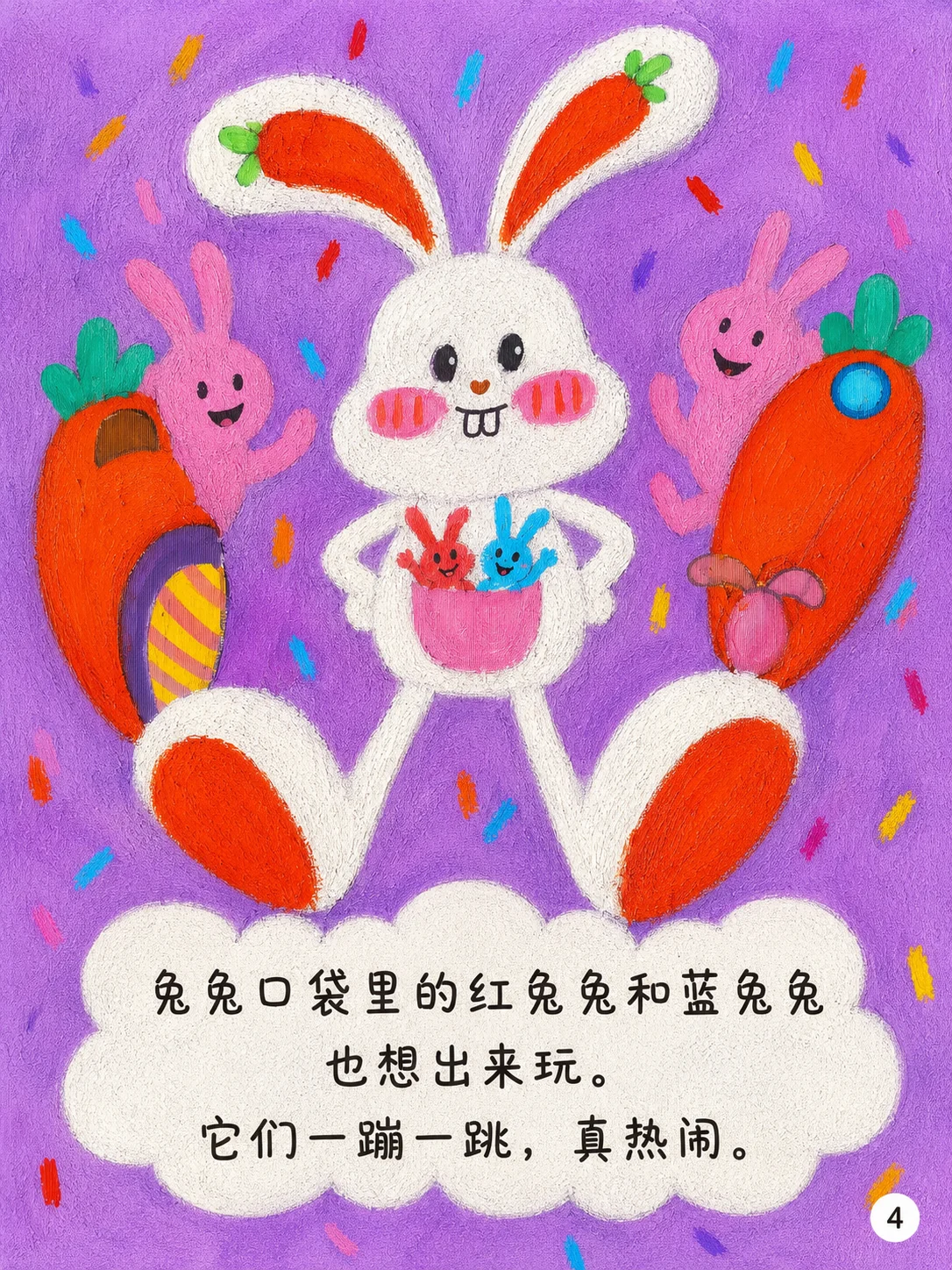 《胡萝卜兔兔的派对日》第4页