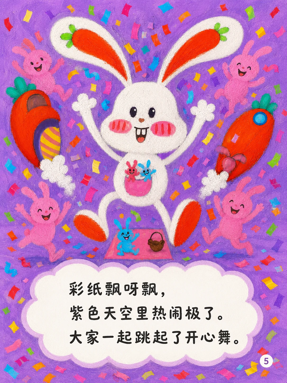 《胡萝卜兔兔的派对日》第5页