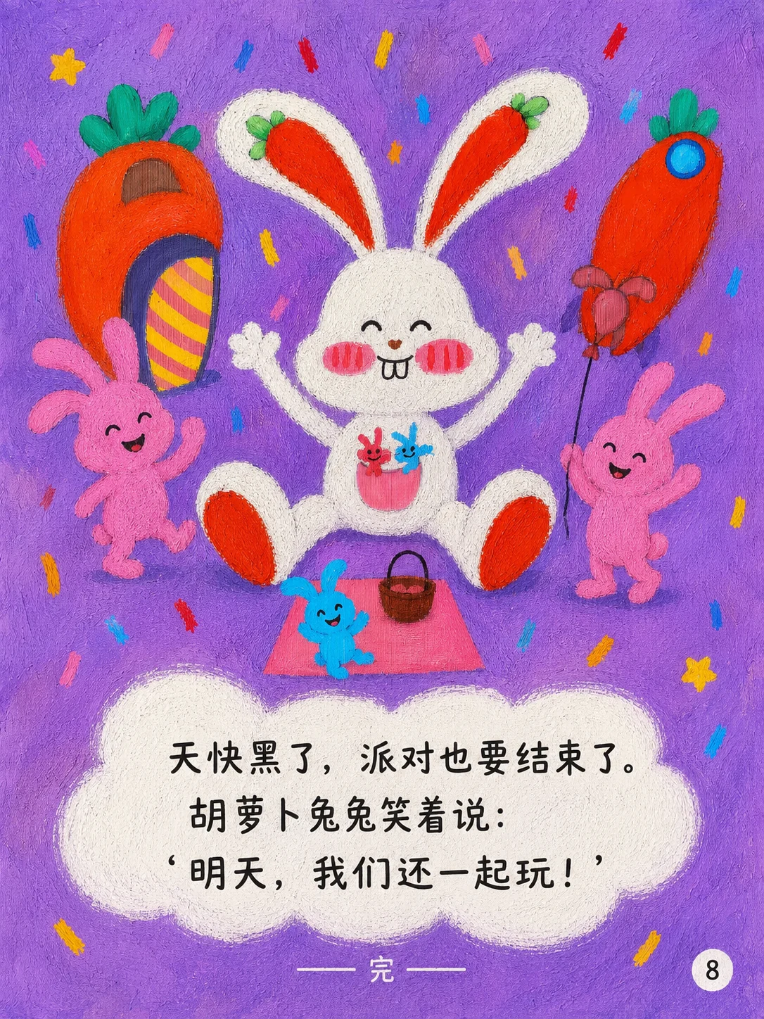 《胡萝卜兔兔的派对日》第8页