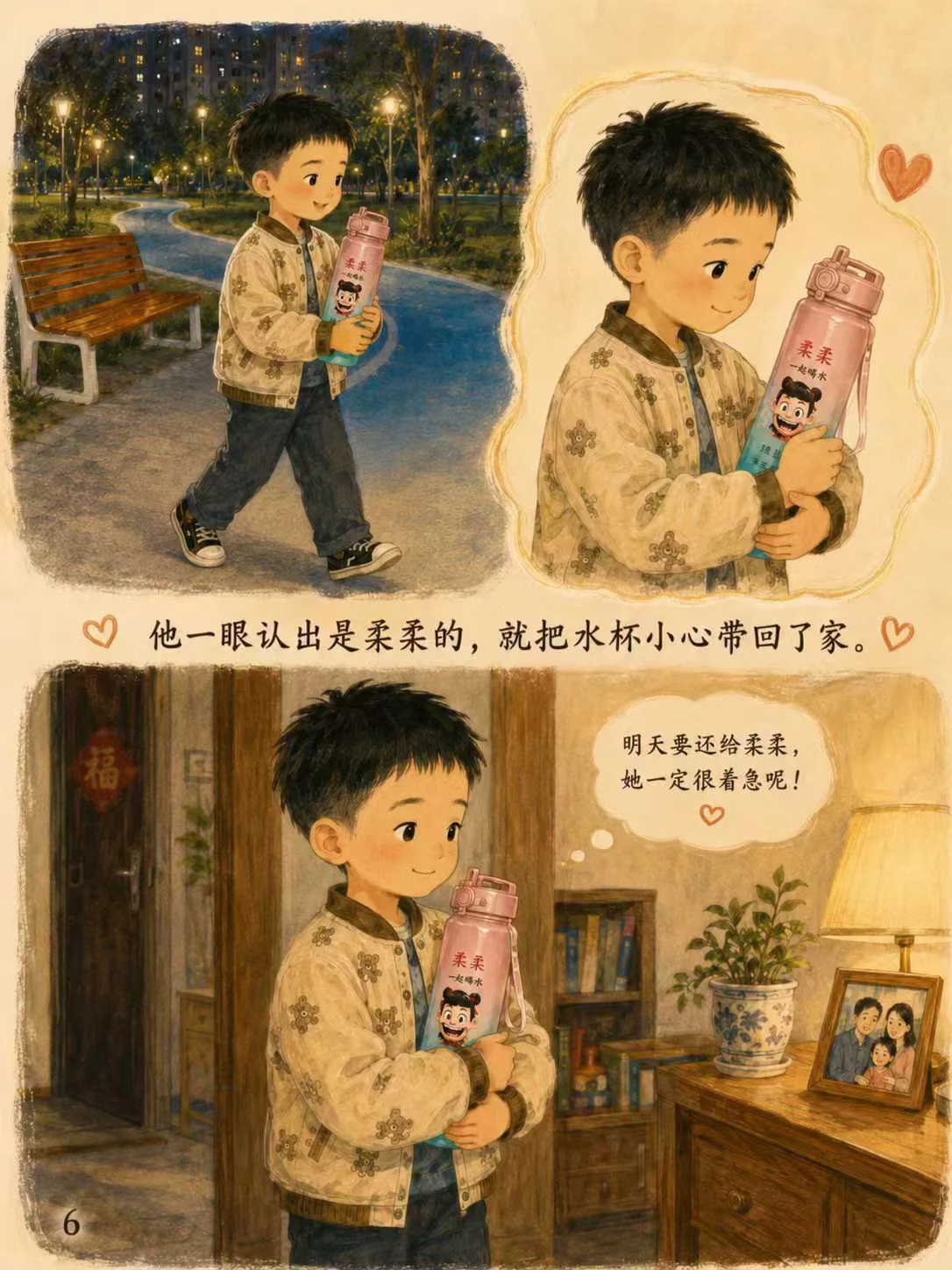 《感谢有你,温暖如光》第6页