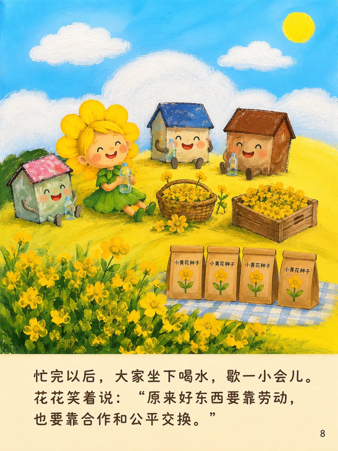 《小黄花坡上的交换日》第8页